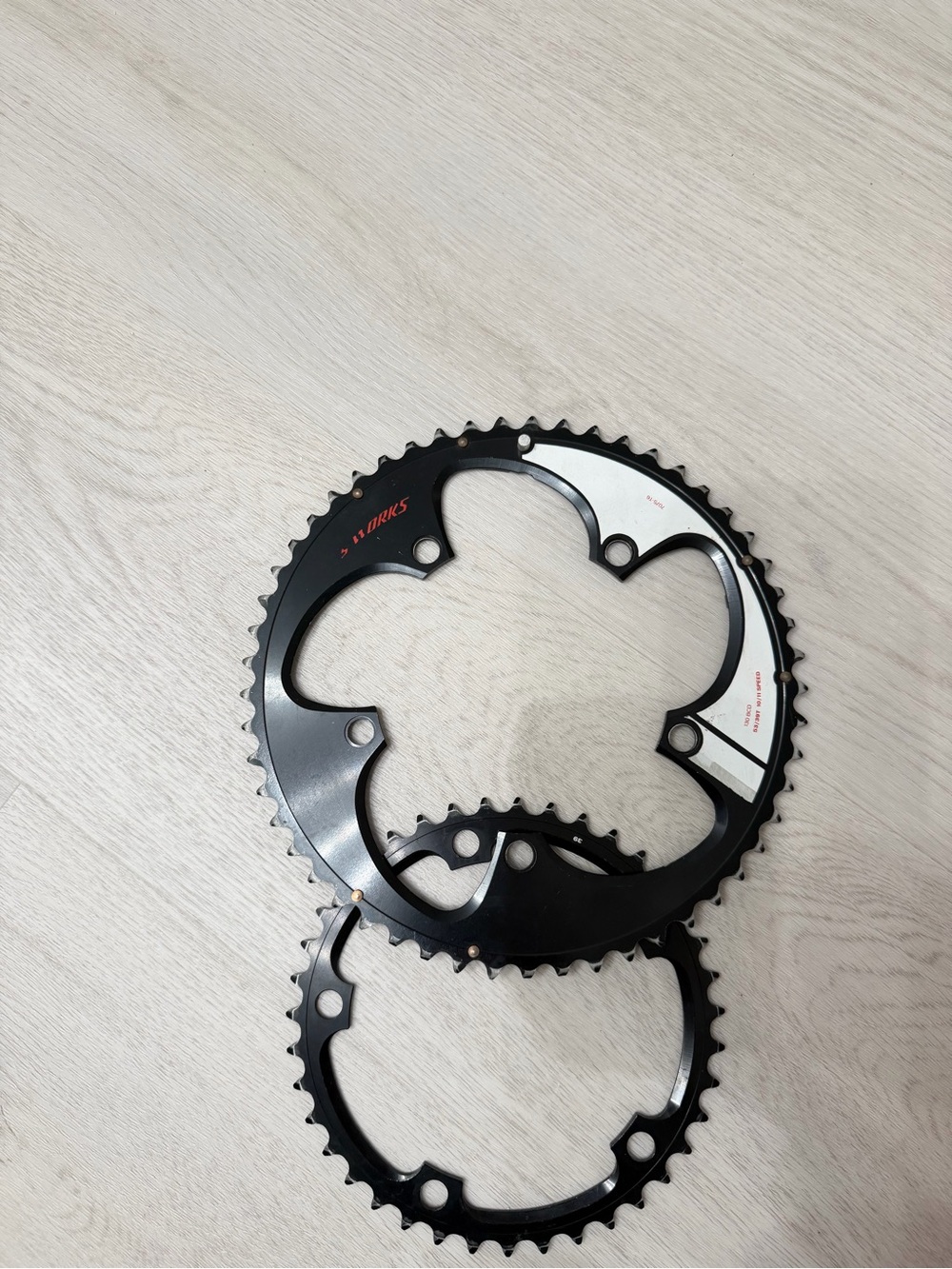 Specialized S-Works Road Chainring Set 53/39T 130 BCD